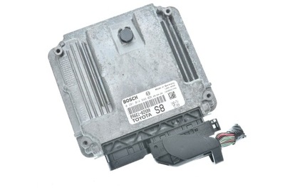 Бортовой компьютер auris i 1.4 0281014846 89661-02s80 фото №1