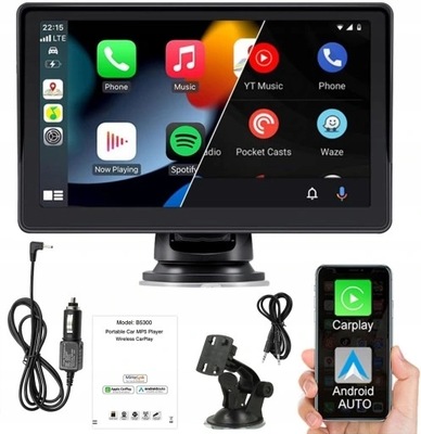 STACJA MULTIMEDILANA GPS 7″ CARPLAY ANDROID АВТО фото