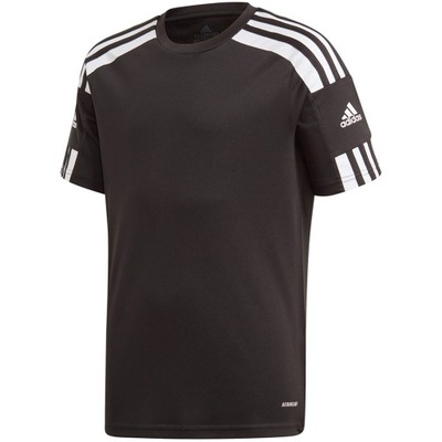 Koszulka adidas dziecięca sportowa czarna r 140