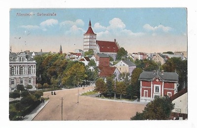 Olsztyn Allenstein Gartenstrasse 1916