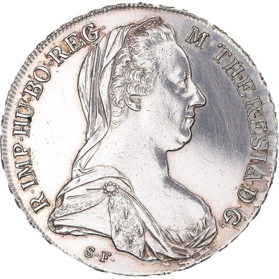 Moneta, Austria, Joseph II, Thaler, 1780, AU(55-58