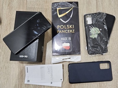 Samsung Galaxy S20+ 12GB / 128 GB 5G uszk. ekran