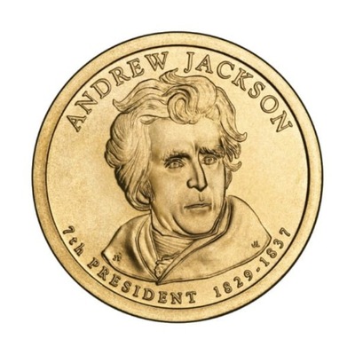 1 Dolar - Andrew Jackson - 2008 rok - D