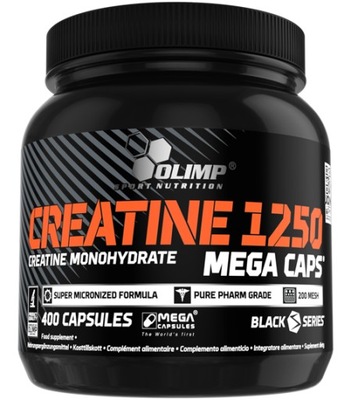 Olimp Creatine 1250 kreatyna monohydrat 400 kaps