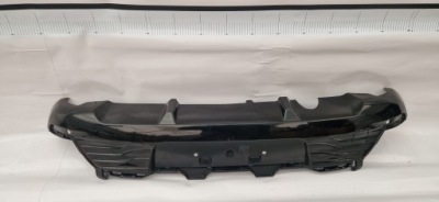 Renault clio iv дифузор накладка бампера задня фото №1