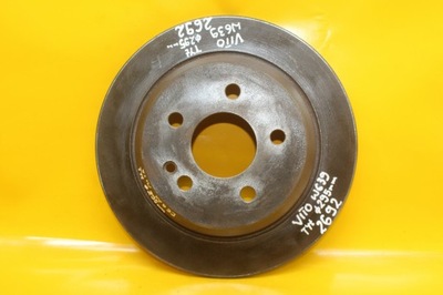 Диск тормозная задняя mercedes vito w639 фото №1