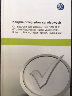 VW VOLKSWAGEN BOOK SERVICE PL 2012 ORIGINAL  