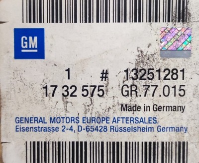 Рейлінг opel zafira b 13251281 фото №1