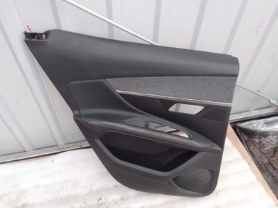 Peugeot 3008 ii обивка обшивка дверь левая задняя фото №1