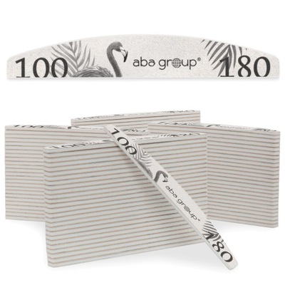 Aba Group 100 ks Pilník Polmesiac 100/180 Loď Standard Flaming 4mm