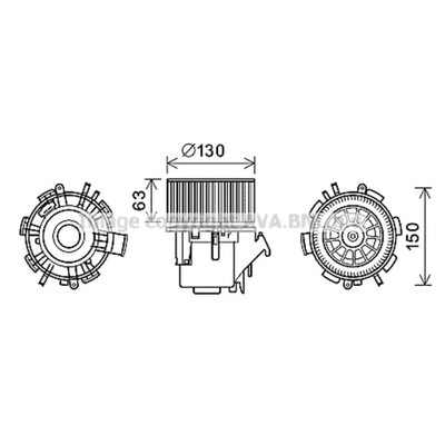 VENTILADOR INTERIOR AVA QUALITY COOLING RT8599  