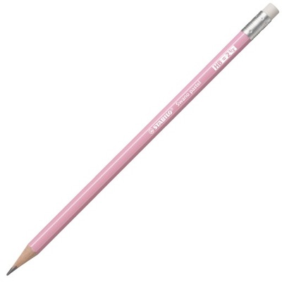 Ołówek Stabilo Swano HB Pastel Różowy Z Gumką