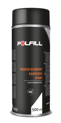 Polfill Środek ochrony karoserii Spray czarny 0.5l