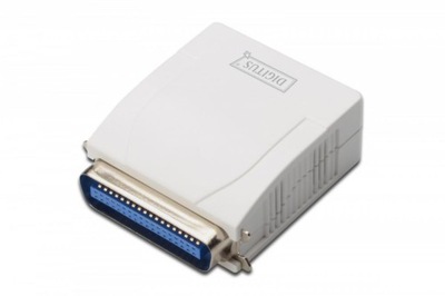 Serwer wydruku Fast Ethernet 1-port 1xLPT, 1xRJ-45