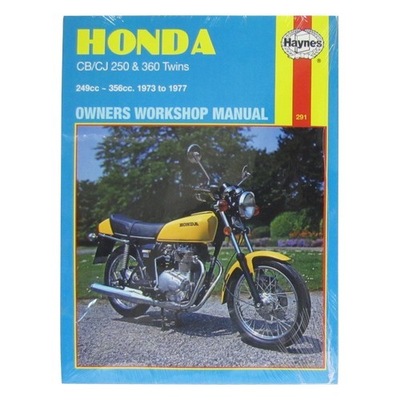 MANUAL DE MANTENIMIENTO HONDA CJ 250 T 77 CB 360 74-76 CJ 360 T 78  