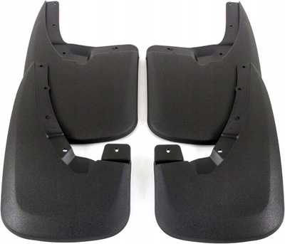 Dodge ram 1500 2500 3500 iv 2009-2018 бризковик бризковики комплект перед=зад фото №1