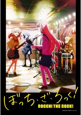 Plakat Anime Bocchi the Rock! BTR_009 A2 (custom)