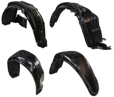 Підкрилок peugeot 107 2005-2014 перед + задня комплект фото №1