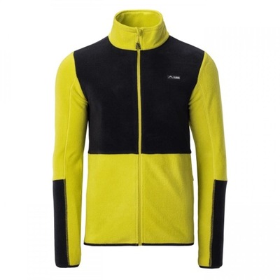 POLAR MĘSKI CARI POLARTEC CITRONELLE/BLACK - L