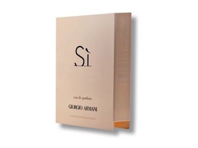 Si edp 1,2 ml Giorgio Armani