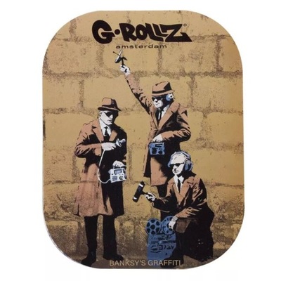 Magnetyczna pokrywa do tacek GRollz BANKSY mała