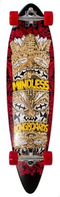 Longboard MINDLESS TRIBAL ROUGE IV red