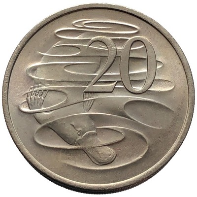 86949. Australia - 20 centów - 1980r.