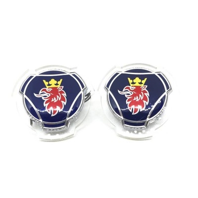 Підсвічувані loga niebieski gryf led 24v scania пара logo na scanie фото №1
