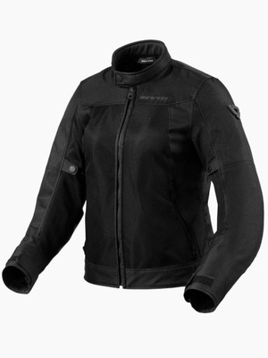 CHAQUETA MOTOCICLETA DAMSKA REV'IT! ECLIPSE 2 LADIES NEGRA TAMAÑO 38  