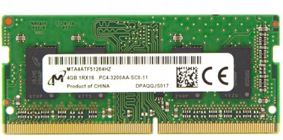 Pamięć RAM DDR4 Micron MTA4ATF51264HZ-3G2R1 4 GB