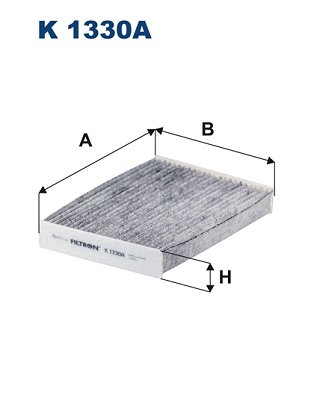 Фільтр салонний filtron вугільний dacia dokker, renault koleos ii фото №1