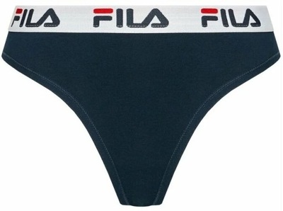 FU6061 Woman String Navy XS Bielizna do