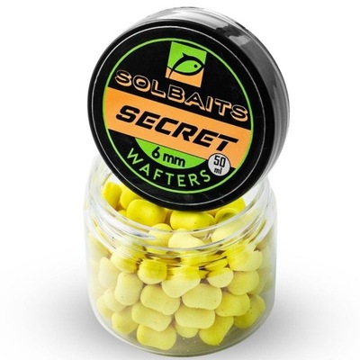 SOLBAITS Secret 6mm wafters yellow