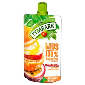 TYMBARK MUS 100% POMARAŃCZA MARAKUJA JABŁKO BANAN