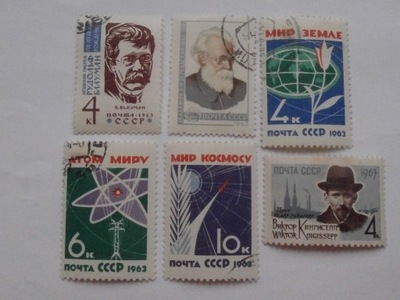 ZSRR - zestaw - Mi.2731,2733-37 kasowany