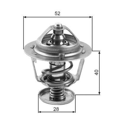 TERMOSTATO FORD 82C 2,5D/3,0D RANGER MAZDA  