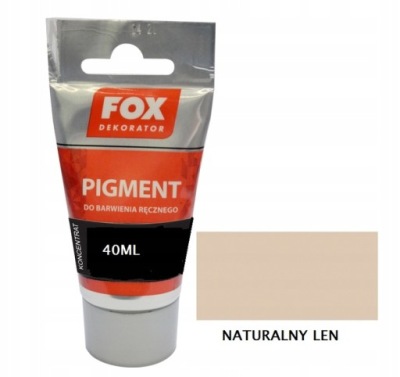 Pigment 40ml Naturalny len 8 FOX