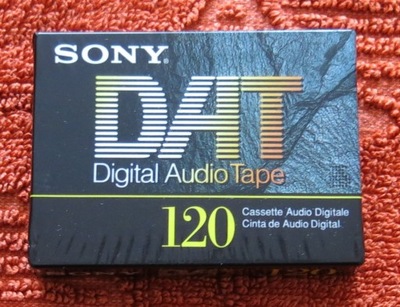 KASETA DO MAGNETOFONU DAT SONY DAT 120 NOS NOWA MADE IN JAPAN