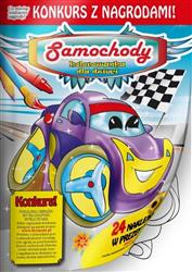 Kolorowanka Samochody - fioletowy