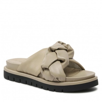 Klapki Tamaris 27236 Pale Khaki Roz.39