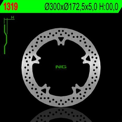 ДИСК ТОРМОЗНОЙ ABS NG BRAKE DISC NG1322