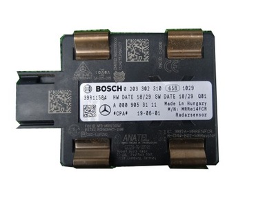 Distronic радар acc a0009053111 mercedes w205 фото №1
