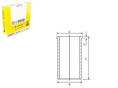 BLOQUE SILENCIOSO CILINDRO IVECO DAILY I ALFA ROMEO AR 6 AR 8 FIAT 131 132  