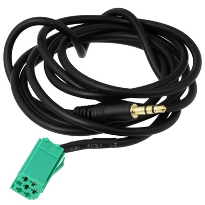 ADAPTADOR AUX MINI JACK CABLE RENAULT MEGANE ESPACE  