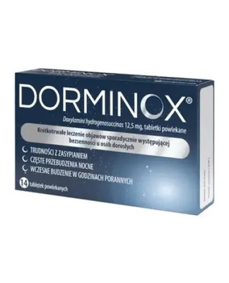 Dorminox, 12,5 mg, 14 tabletek powlekanych