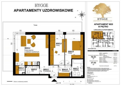 Mieszkanie, Busko-Zdrój, 77 m²