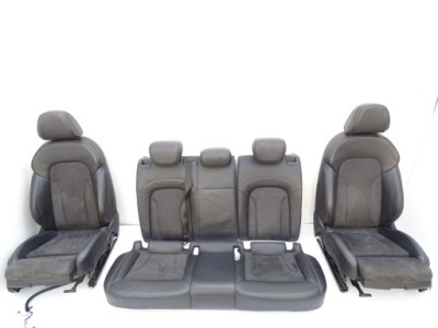 Сидіння сидіння заднє сидіння комплект шкіра audi q3 8u s-line фото №1