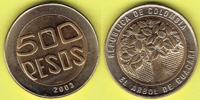 COLUMBIA 500 Pesos 2003 r.