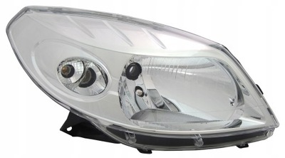 Renault sandero 08-13 фара лампа перед правая фото №1