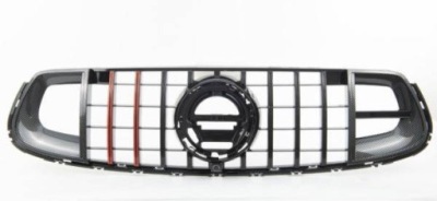 Решётка радиатора mercedes x253 c253 2020- glc gt black brabus фото №1